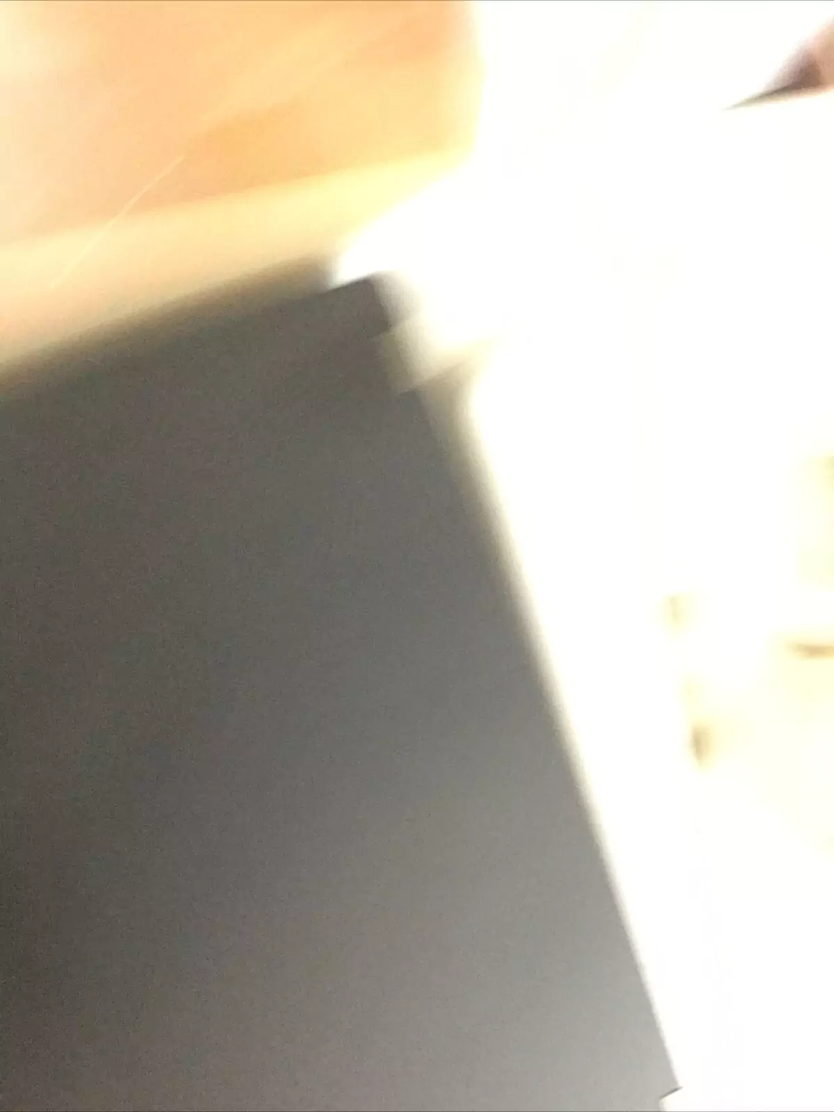 Blurry photo of a Thinkpad